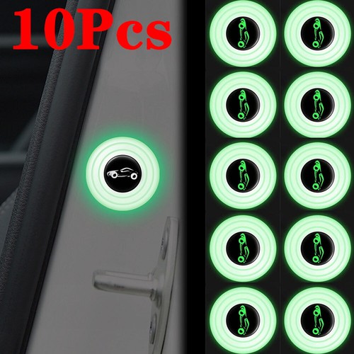 10Pcs White Car Door Anti-Shock Silicone Pads Shock-Absorbing Gasket Accessories - Picture 4 of 12