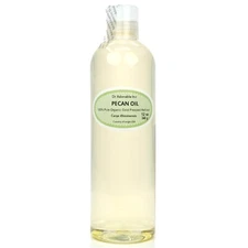 12 OZ ORGANIC PURE PECAN OIL COLD PRESSED 