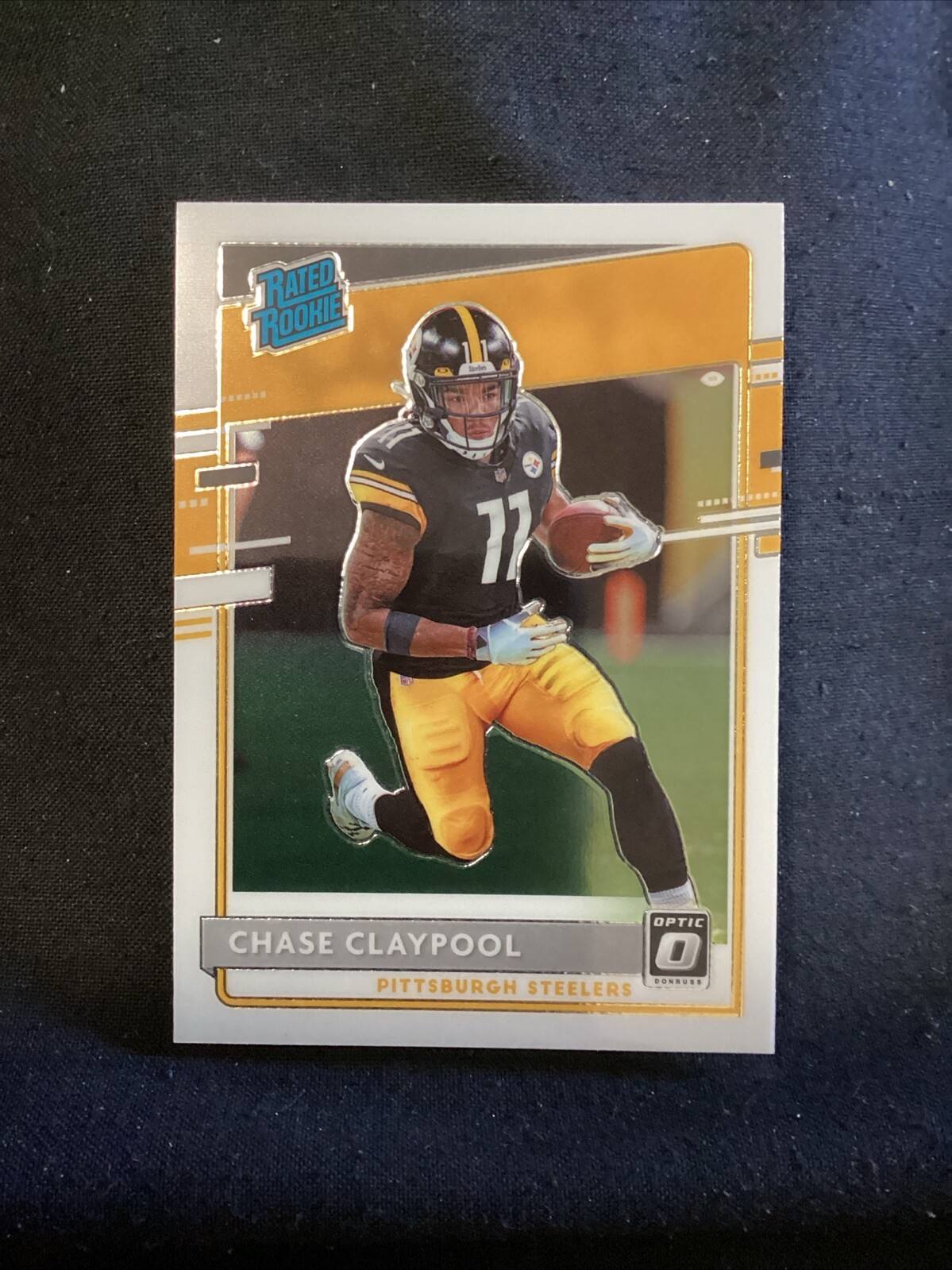 2020 Donruss Optic #177 Chase Claypool Rated Rookie A12