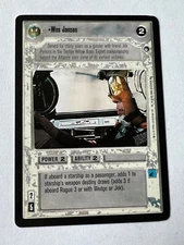 Star Wars CCG Hoth BB Limited Wes Janson Rare SWCCG FS Eligible Dollar Rare