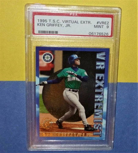 1995 KEN GRIFFEY JR. Seattle Mariners VR Extremist PSA 9 POP 3 #VRE2 - no 10s!!