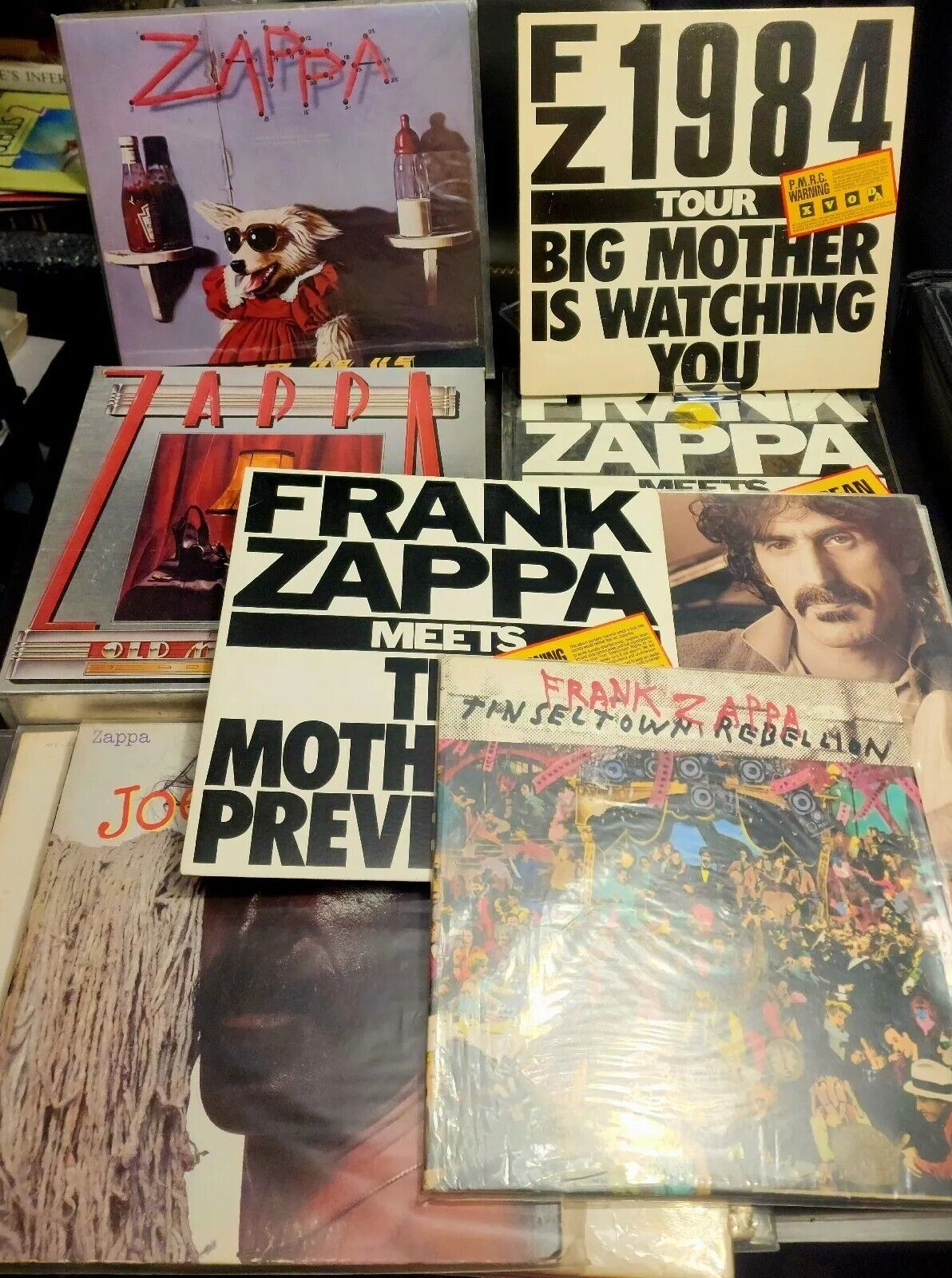 Huge Frank Zappa Collection, Old Masters Box One - 29 LPs w/vintage bonuses!