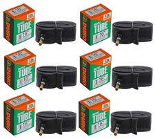 6 DURO BICYCLE 16 X 1.75/1.95/2.125 TUBE 33MM STANDARD SCHRADER/AMERICAN VALVE.