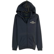 Peak Performance JR Navy Blue Full Zip Hoodie Sweater Jumper Size 170 cm