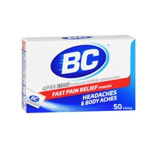BC Pain Relief Powders  50 Each By Med Tech Products