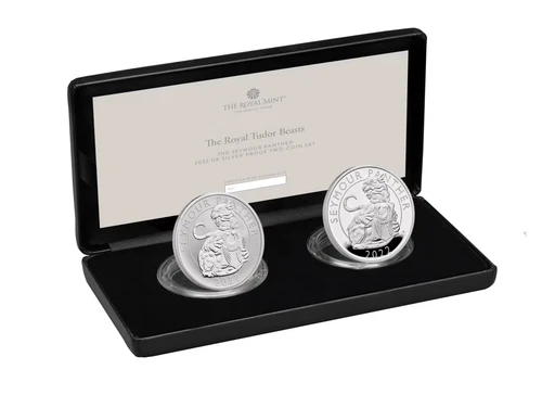 2022 Tudor Beast The Seymour Panther Two-Coin Silver Proof Set