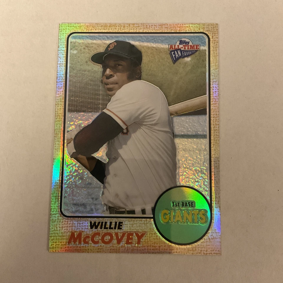 2003 Topps All Time Fan Favorites #132 Refractor Willie McCovey #/299 Giants - Image 2 of 4