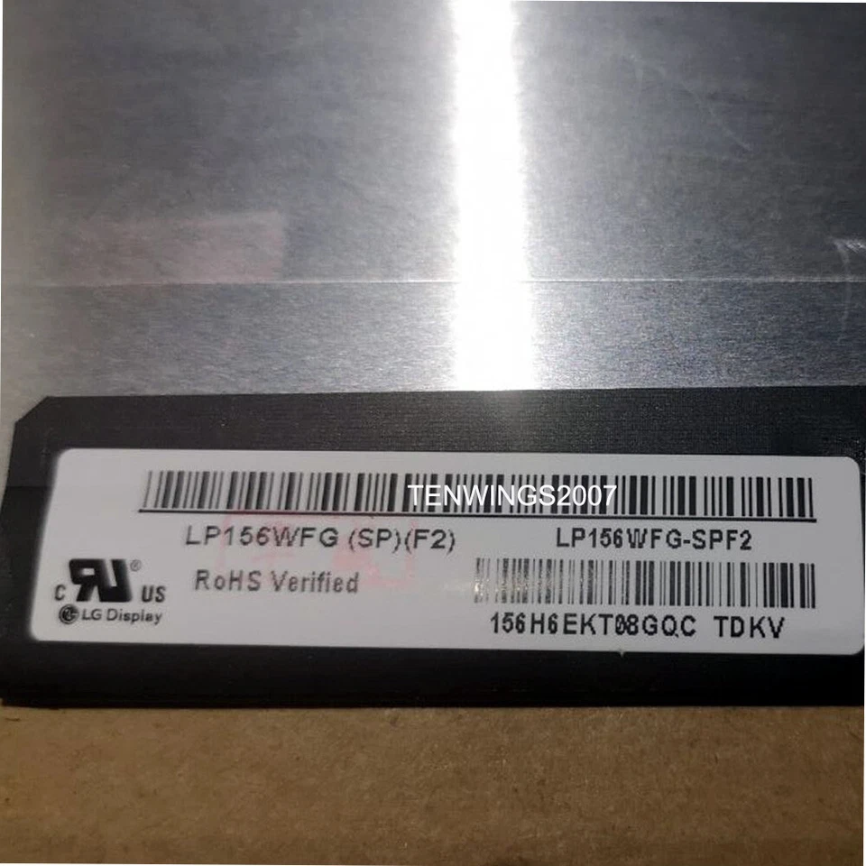 TELA LCD LAPTOP 144HZ 15.6" FHD IPS para Razer Blade 15 RZ09-02385 2018 40PIN - Imagem 3 de 4