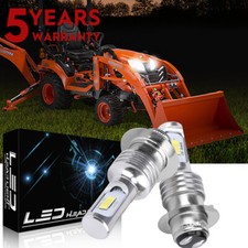 Bright LED Headlight Bulbs BF for a Kubota L2501, L2600, L2800, L2900 White