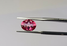 Natural Pink Topaz Loose Gemstone 10mmX8mm Oval Shape Loose Gemstone For Jewelry