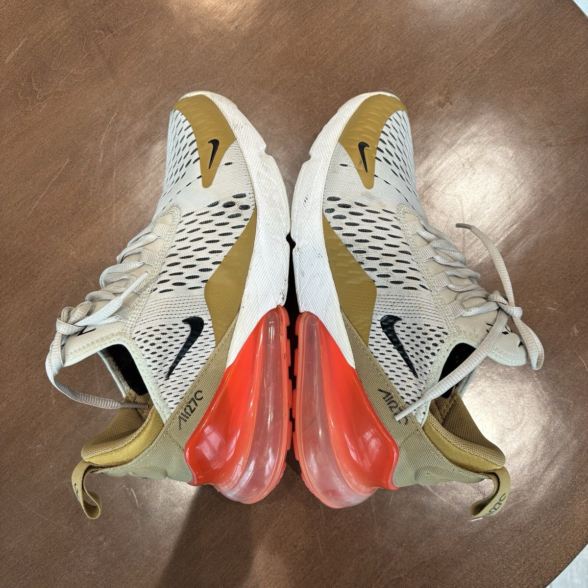 nike 270 flight gold