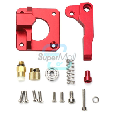 3D Printer Parts MK-8 Extruder + Leveling Spring + PETG Tube for Ender-3 CR-10