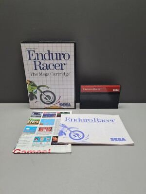 ENDURO RACER SEGA MASTER SYSTEM PAL OVP CIB BOXED