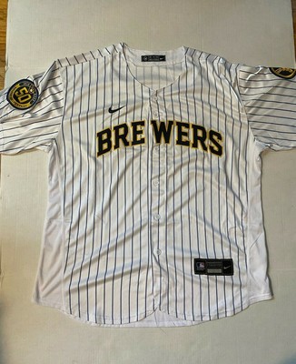 milwaukee brewers 50th anniversary jersey