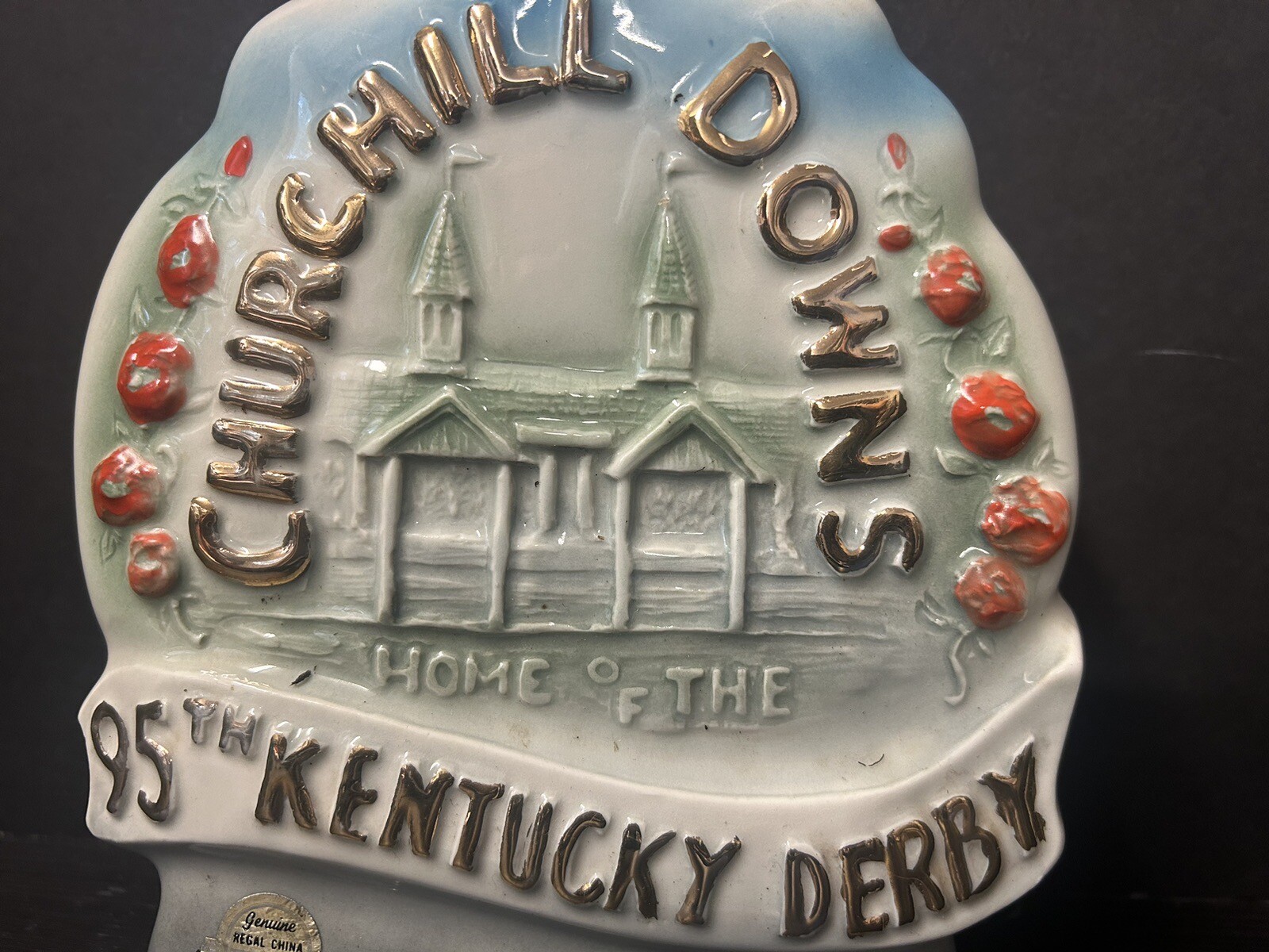 Vtg1969 JIM BEAM CHURCHILL DOWNS 95TH KENTUCKY DERBY RUN FOR THE ROSES