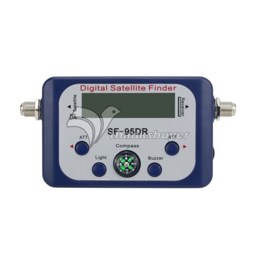 Digital Satellite Finder Signal Meter Compass TV Dish FTA LNB Satfinder Receiver - Afbeelding 1 van 6