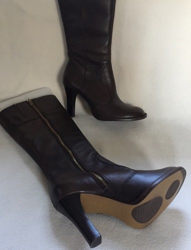 Botas para mujer Aldo de cuero marrón talla 35 - Imagen 9 de 9