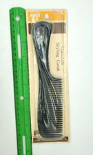 Vintage Tip Top Unbreakable Styling Comb 17940, 8.5", 1980s, NOS, Made In USA