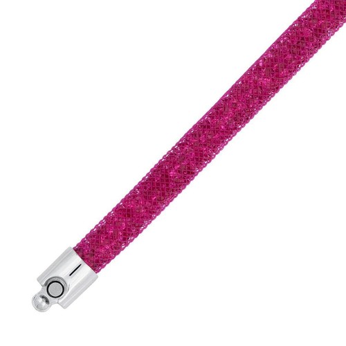 Swarovski 5089833 Women's Stardust Fuchsia Double Wrap Bracelet - Picture 3 of 3