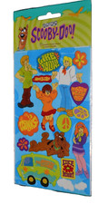 SCOOBY-DOO Stickers THE MYSTERY MACHINE VELMA FRED Vtg 90's Sandylion 2 Sheets