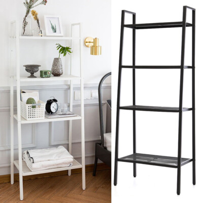 4 ft best sale ladder shelf