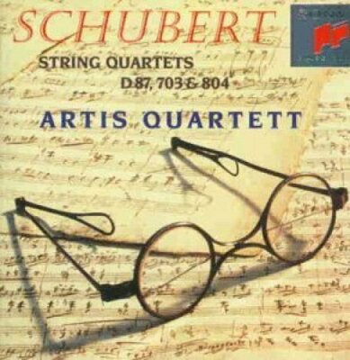 Schubert String quartets, D 87, 703, 804 (Sony, 1995) Artis Quartett [CD]