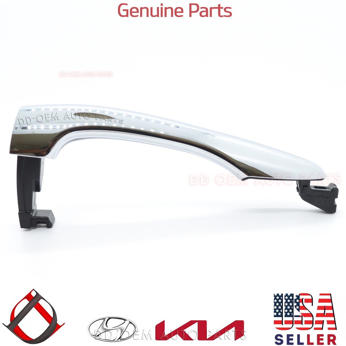 Genuine Door Handle Outside Passenger Side 82661-3W010 for