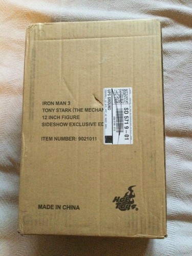 Figura Hot Toys-Iron Man 3-Tony Stark (The Mechanic) edición exclusiva-MMS209-1/6 - Imagen 5 de 8