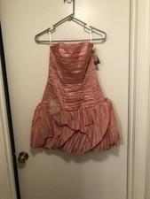 NWT Vintage Jessica McClintock  Strapless Formal Dress Size 5