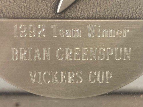 ๐ฅ Very RARE Jack Vickers Award GOLF Silver Medal Coin, Castle Pines PGA 1992 - Picture 15 of 20