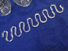Indiana Glass Celebration Punch Bowl Set Vtg Grape Vine 8 Cups 7 Hangers & Ladle — photo 4