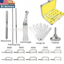 Dental Orthodontic Interproximal Enamel Reduction Strip Handle Kit IPR System