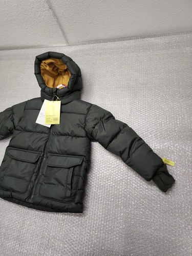 Little boys SHORT Puffer Jacket - All in Motion olive green Size XS (4/5) - Picture 4 of 12