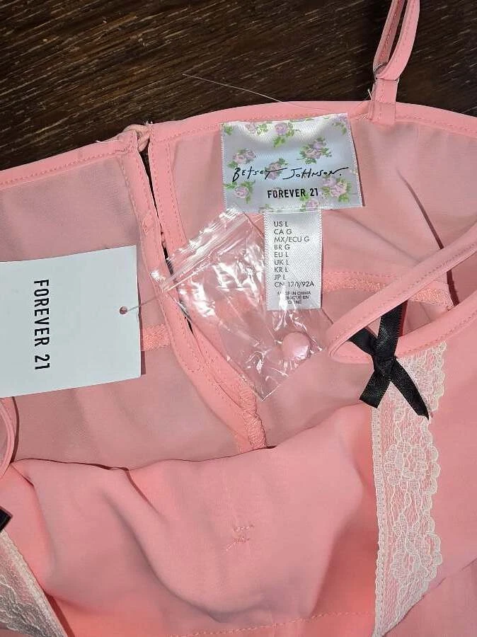 Camisola Top Betsey Johnson Forever Talla 21 Grande Foto 2 de 3