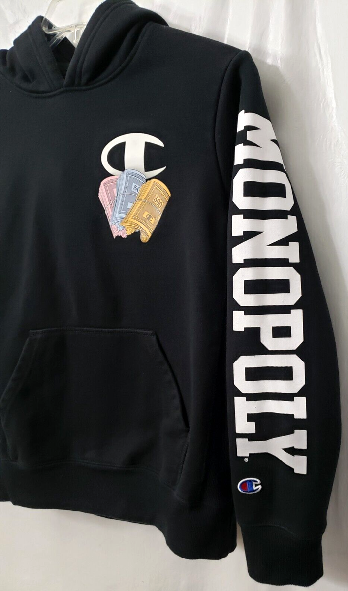 Champion Monopoly Money Hoodie M 8 10 Kid Sweatshirt Game