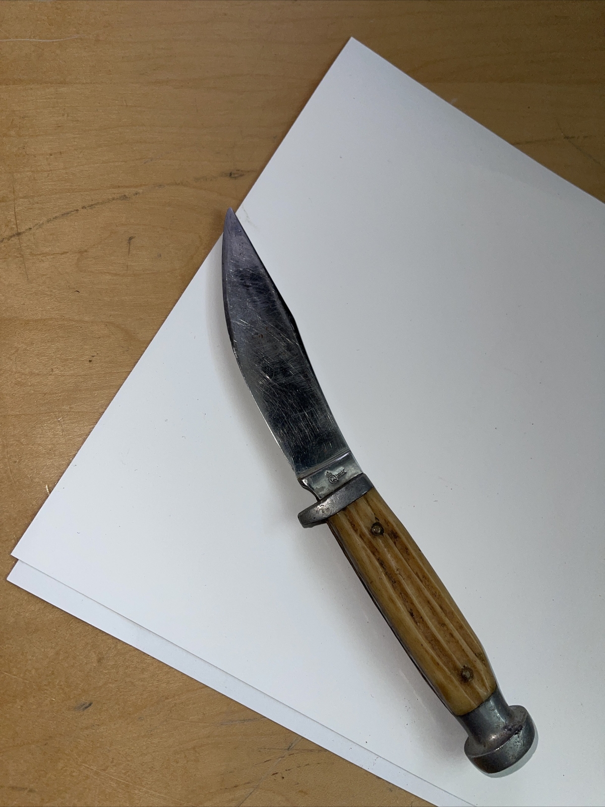 Vintage Q Steel Knife eBay