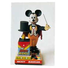 Postkarte  AK Mickey Mouse the Magician Magier Ungelaufen Spielzeug 
