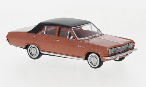Brekina 20762 - 1/87 Opel Diplomat A, Metallic-Kupfer/Black, 1964 - New - Picture 1 of 1