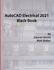 AutoCAD Electrical 2021 Black Book, Like New Used, Free shipping in the US