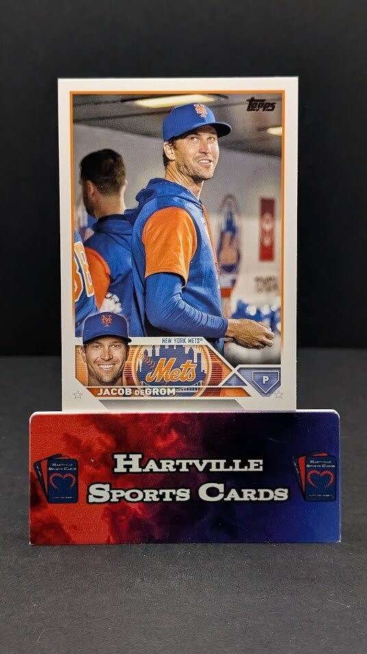 2023 Topps Series 1 SSP Image Variation Golden Mirror Jacob DeGrom #48