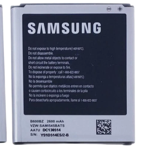 Batería B600BU B600BZ para Samsung Galaxy S4 2600mAh SCH-I454 GT-I9500 ORIGINAL Foto 3 de 4