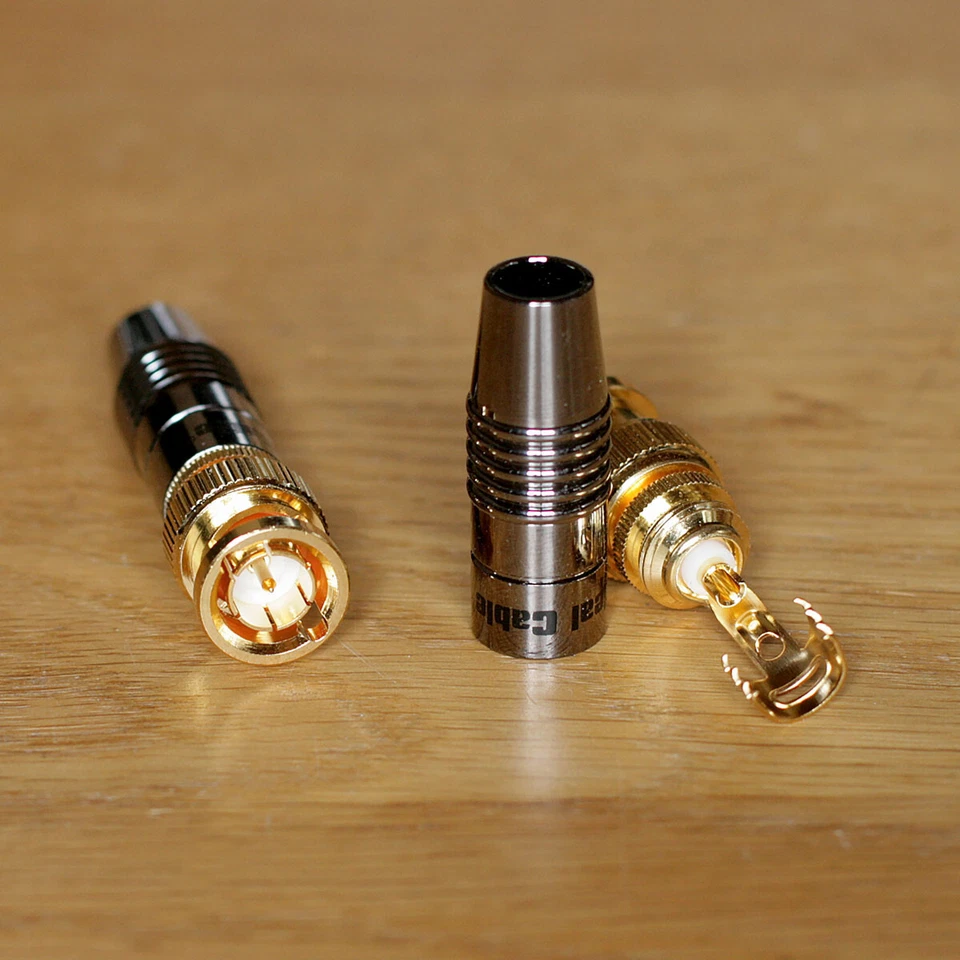 CONNECTEUR A SOUDER • REAL CABLE • BNC PLUG MALE • BNC2C/7F • 7 MM • NEUF • NEW - Photo 1/1
