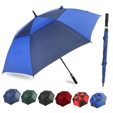 Automatic Open Golf Umbrella, 54/62/68/72 inch Extra 68 Inch Royal Blue/Navy