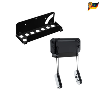 Mcbazel Mcbazel-Switch-Wall-Mount BRA-1E290B29B8 Wandhalterung Schwarz 3 Stück