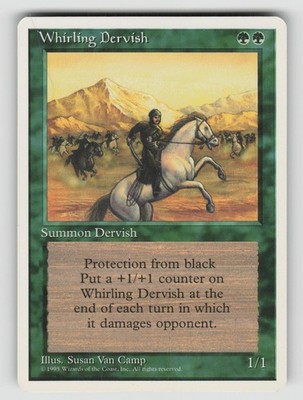 Whirling Dervish Uncommon Fourth Edition Magic: The Gathering Near Mint