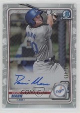 2020 Bowman Chrome Prospect Refractor 295/499 Devin Mann #CPA-DMA Auto 04tw