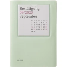 Laconic Planner 2026 A5 Weekly Calendar Mint LALS85-270MT Starts Sep 2025