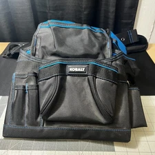 Large Kobalt Tool Belt Pouch - Rugged and Strong - New and Unused - Many Pockets