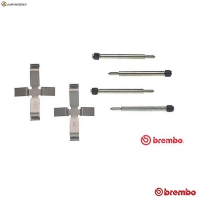 ZUBEHÖRSATZ SCHEIBENBREMSBELAG A 02 315 FÜR VOLVO 760/Kombi 240 S70 V70 960/II  