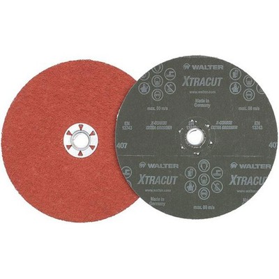 Walter 15A723 7''x5/8-11 XTRACUT Quick-Change Sanding Disc 36G Extra Coarse 25 pk